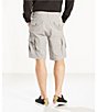 Color:Monument Grey - Image 2 - Levi's® Carrier Twill 9.5#double; Inseam Cargo Shorts