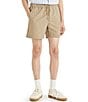 Color:True Chino - Image 1 - Levi's® Elastic Waist XX Easy 6#double; Inseam Solid Chino Shorts