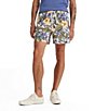 Color:Multi - Image 1 - Levi's® Elastic Waist XX Easy 6#double; Inseam Tropical Print Chino Shorts