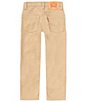 Color:New British Khaki - Image 2 - Levi's® Little Boys 2T-7X 502 Regular Taper-Fit Stretch Performance Jeans