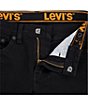 Color:Black - Image 3 - Levi's® Little Boys 2T-7X 510™ Skinny Fit Everyday Performance Jeans