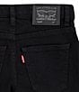 Color:Black - Image 4 - Levi's® Little Boys 2T-7X 510™ Skinny Fit Everyday Performance Jeans