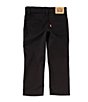 Color:Black - Image 2 - Levi's® Little Boys 2T-7X 511 Slim Fit Sueded Pants