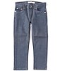 Color:Night Moves - Image 1 - Levi's® Little Boys 2T-7X 512 Slim Taper Denim Jeans