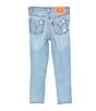 Color:Roger That - Image 2 - Little Girls 2T-6X 720 Distressed High-Rise Super-Skinny Jeans
