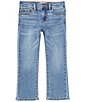 Color:Lapis Sights - Image 1 - Little Girls 4-6X Bootcut Jeans