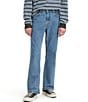 Color:Medium Indigo Worn In - Image 1 - Levi's® Men's 527™ Slim Bootcut Jeans