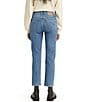 Color:Love In The Mist - Image 2 - Levi's® Wedgie Fit Straight Leg Ankle Jeans