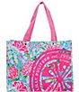 Color:Bunny Business - Image 2 - Bunny Business Market Tote Bag