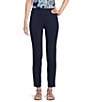 Color:True Navy - Image 1 - Corso Stretch Woven Twill Pull-On Golf Pant