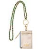 Color:Gold - Image 2 - ID Lanyard in Blossom