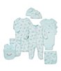 Color:Mint - Image 3 - Baby Girls Floral Spray Blanket