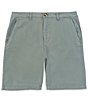 Color:Eucalyptus - Image 1 - Modern-Fit 9.5#double; Inseam Twill Shorts