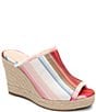 Color:Berry Blossom - Image 1 - Hollywood Espadrille Wedge Sandals