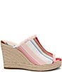 Color:Berry Blossom - Image 2 - Hollywood Espadrille Wedge Sandals
