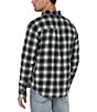 Color:Navy/Green - Image 2 - Plaid Flannel Shirt
