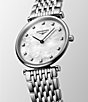 Color:Silver - Image 2 - Women's La Grande Classique Quartz Analog Stainless Steel Bracelet Watch