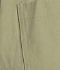 Color:Sage Green - Image 4 - High Rise Belted Straight Leg Pants