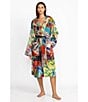 Color:Multi - Image 3 - Love Cozy Long Sleeve Hooded Robe