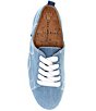 Color:Light Denim - Image 5 - Dyllis Embroidered Canvas Sneakers