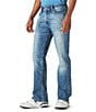 Color:Glimmer - Image 3 - Glimmer Relaxed Fit Bootcut Denim Jeans