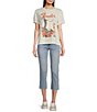 Color:Darwin CT - Image 3 - Mid Rise Straight Leg Relaxed Cropped Jean