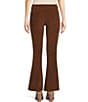 Color:Hot Cocoa - Image 2 - Stevie High Rise Flare Leg Stretch Denim Jeans