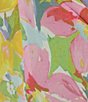 Color:Multi Floral - Image 3 - Floral Halter Neck Sleeveless Midi Dress