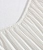 Color:Beige - Image 6 - Muru Print Dotted Organic Cotton Sheet Set