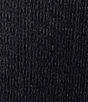 Color:Navy - Image 3 - Plus Size Short Flutter Sleeve V-Neck Front Slit Metallic Gown
