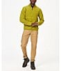 Color:Cilantro - Image 2 - Rocklin Solid Half-Zip Pullover