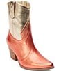 Color:Gold Ombre - Image 1 - Bambi Metallic Ombre Western Mid Boots