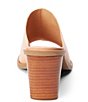 Color:Blush Leather - Image 3 - Lillie Leather Wedge Sandals