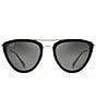 Color:Black Gloss - Image 2 - Hunakai PolarizedPlus2® 53 mm Triangle Sunglasses
