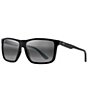 Color:Gloss Black - Image 1 - Men's Mamalu Bay PolarizedPlus2® 59.5mm Square Sunglasses