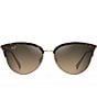 Color:Tortoise - Image 2 - Olili PolarizedPlus2® Cat Eye 55mm Sunglasses