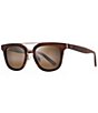 Color:Tortoise with Ivory Interior - Image 1 - Relaxation Mode PolarizedPlus2® Square 49mm Sunglasses