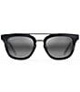 Color:Grey Tortoise - Image 2 - Relaxation Mode PolarizedPlus2® Square 49mm Sunglasses