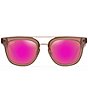 Color:Light Espresso - Image 2 - Relaxation Mode PolarizedPlus2® Square 49mm Sunglasses
