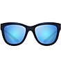 Color:Matte Blue - Image 2 - Unisex Anuenue 52mm Polarized Square Sunglasses
