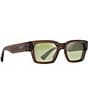 Color:Transparent Light Brown - Image 3 - Unisex Kenui PolarizedPlus2®53mm Rectangle Sunglasses