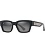Color:Black - Image 1 - Unisex Kenui PolarizedPlus2®53mm Rectangle Sunglasses
