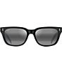 Color:Black - Image 2 - Unisex Likeke PolarizedPlus2® Square 54mm Sunglasses