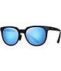 Color:Matte Blue - Image 1 - Wailua PolarizedPlus2® Round 49mm Sunglasses