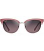 Color:Bubblegum - Image 2 - Women's Lokelani 44mm Cat Eye Sunglasses