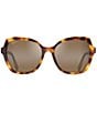 Color:Tortoise - Image 2 - Women's Mamane 55mm Butterfly Polarized Sunglasses