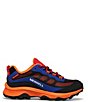 Color:Blue/Black/Orange - Image 2 - Boys' Moab Speed Low Waterproof Sneakers (Toddler)