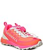 Color:Pink/Orange - Image 1 - Girls' Agility Peak Sneakers (Youth)