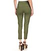 Color:Jade - Image 2 - MICHAEL Michael Kors Ponte Skinny Leg Zip Pocket Pull-On Pants
