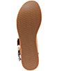 Color:Luggage - Image 6 - Colby Leather Platform Sandals